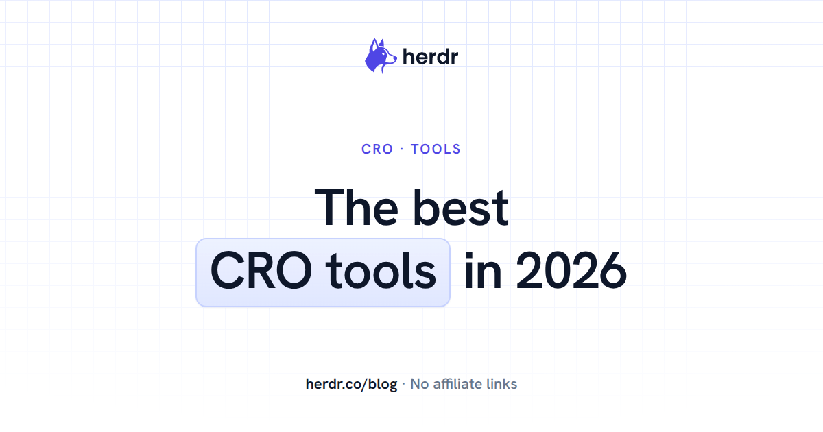 The best CRO tools in 2026